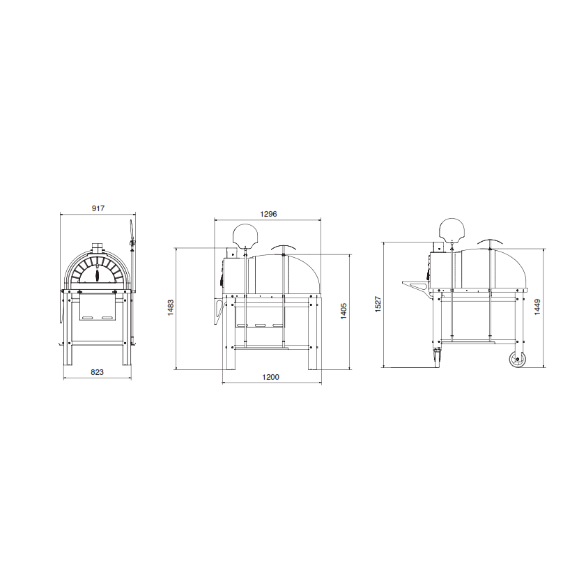 Lauko krosnis Amphora ready Lauko krosnis Amphora ready