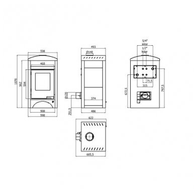 AQUAFLAM VARIO BARMA 11 kW AQUAFLAM VARIO BARMA 11 kW