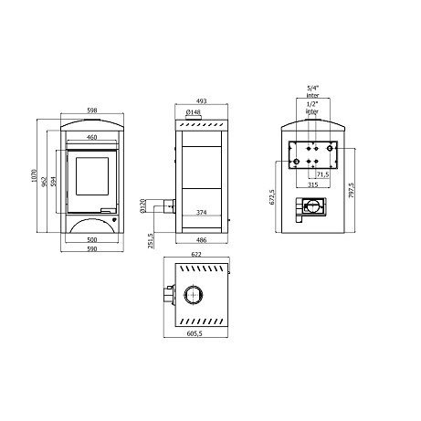 AQUAFLAM VARIO BARMA 11 kW AQUAFLAM VARIO BARMA 11 kW