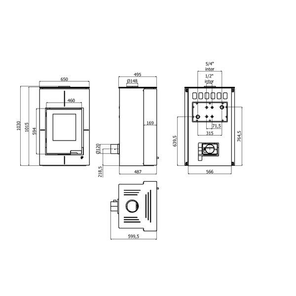 AQUAFLAM VARIO SAPORO 11 kW AQUAFLAM VARIO SAPORO 11 kW