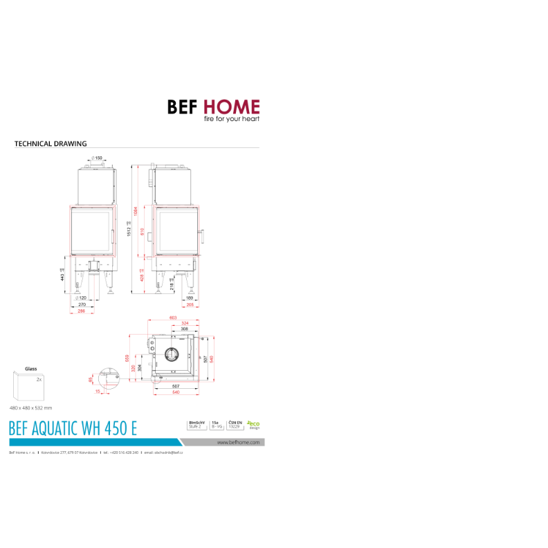 BEF AQUATIC WH 450 E BEF AQUATIC WH 450 E