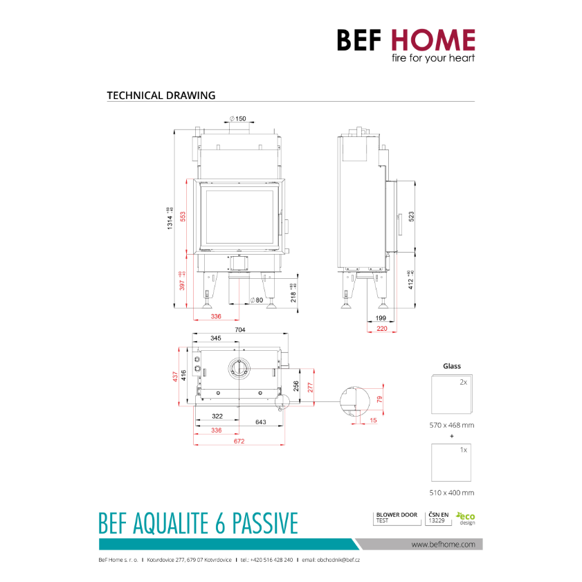 BEF AQUALITE 6 PASSIVE BEF AQUALITE 6 PASSIVE