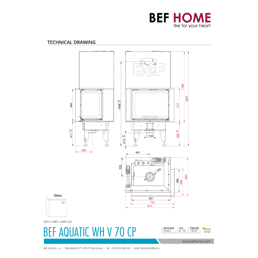 BEF AQUATIC WH V 70 CP BEF AQUATIC WH V 70 CP