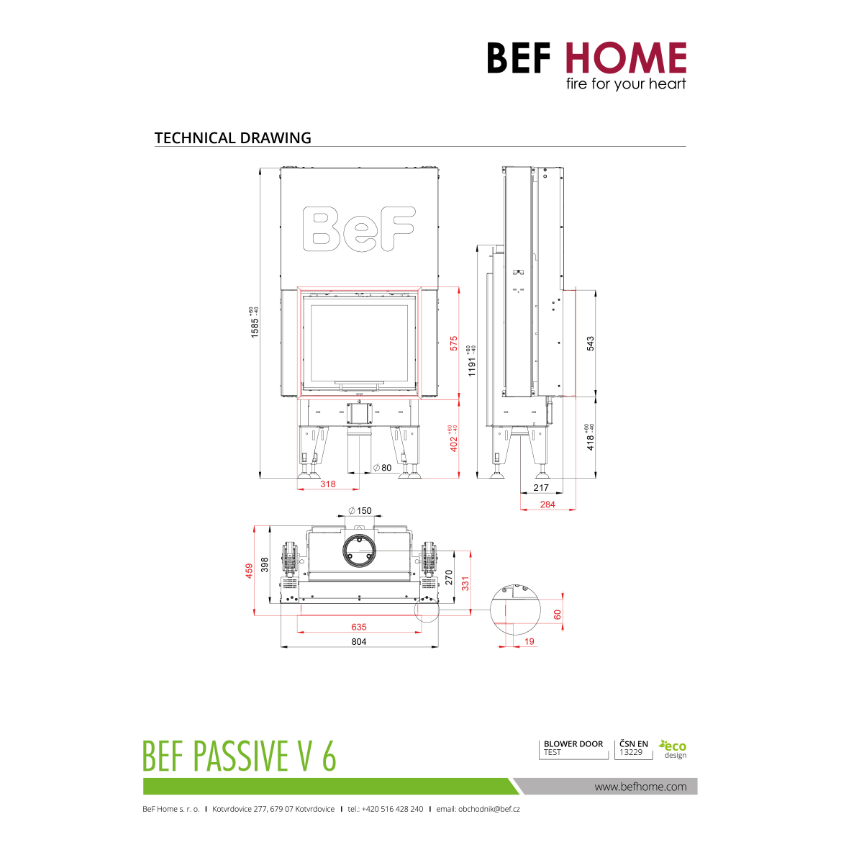 BEF PASSIVE V 6