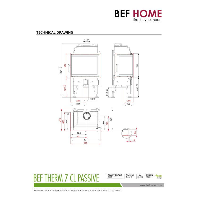BEF THERM 7 CP PASSIVE