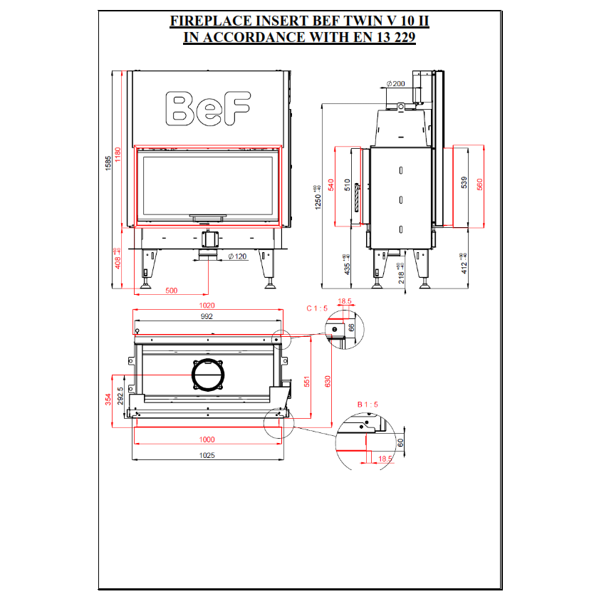 BEF TWIN V 10 II. BEF TWIN V 10 II.