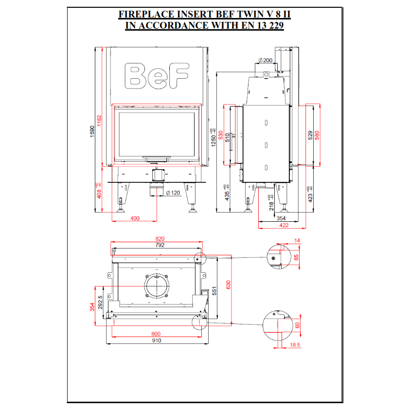 BEF TWIN V 8 II.