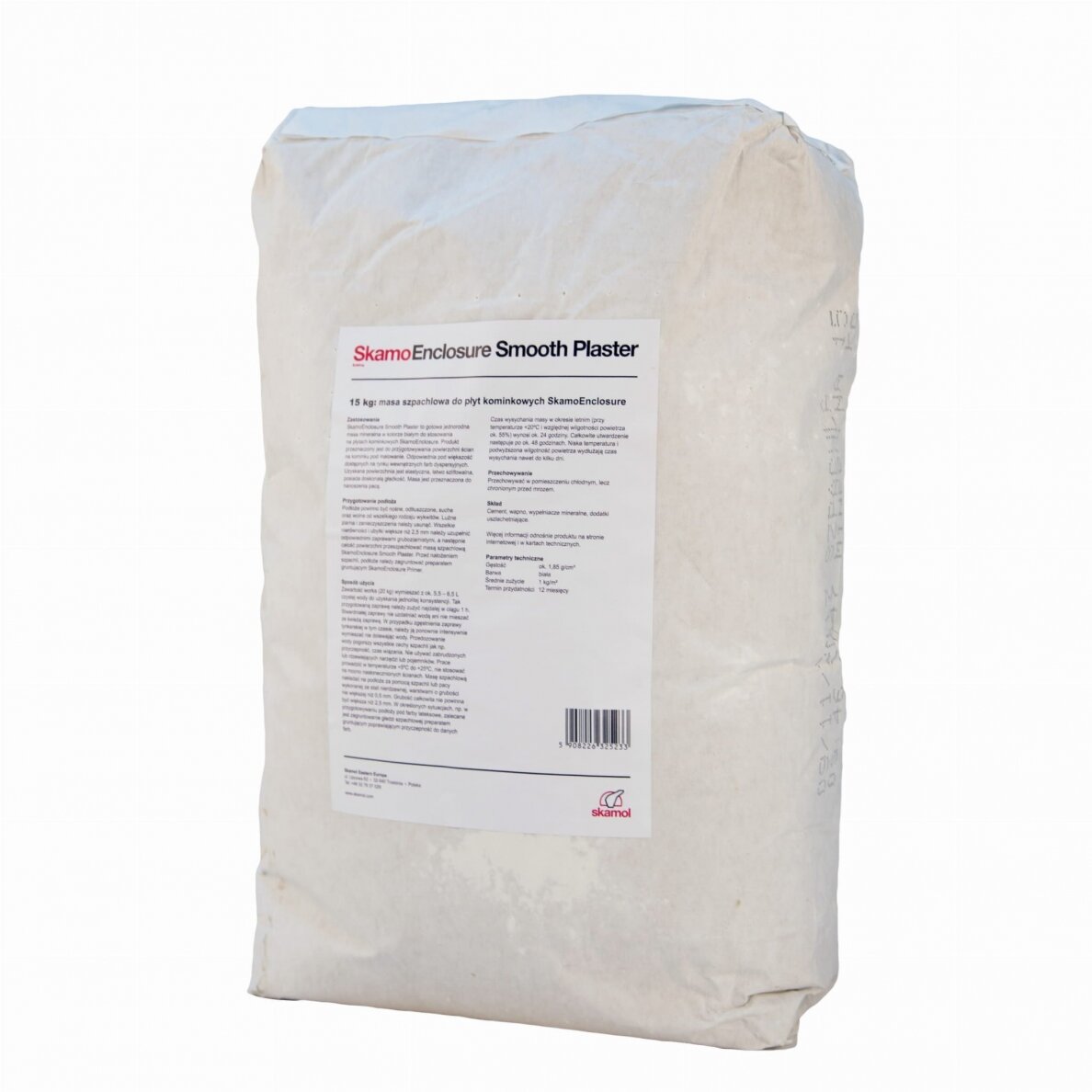 Glaistymo mišinys SkamoEnclosure smooth plaster 15 kg