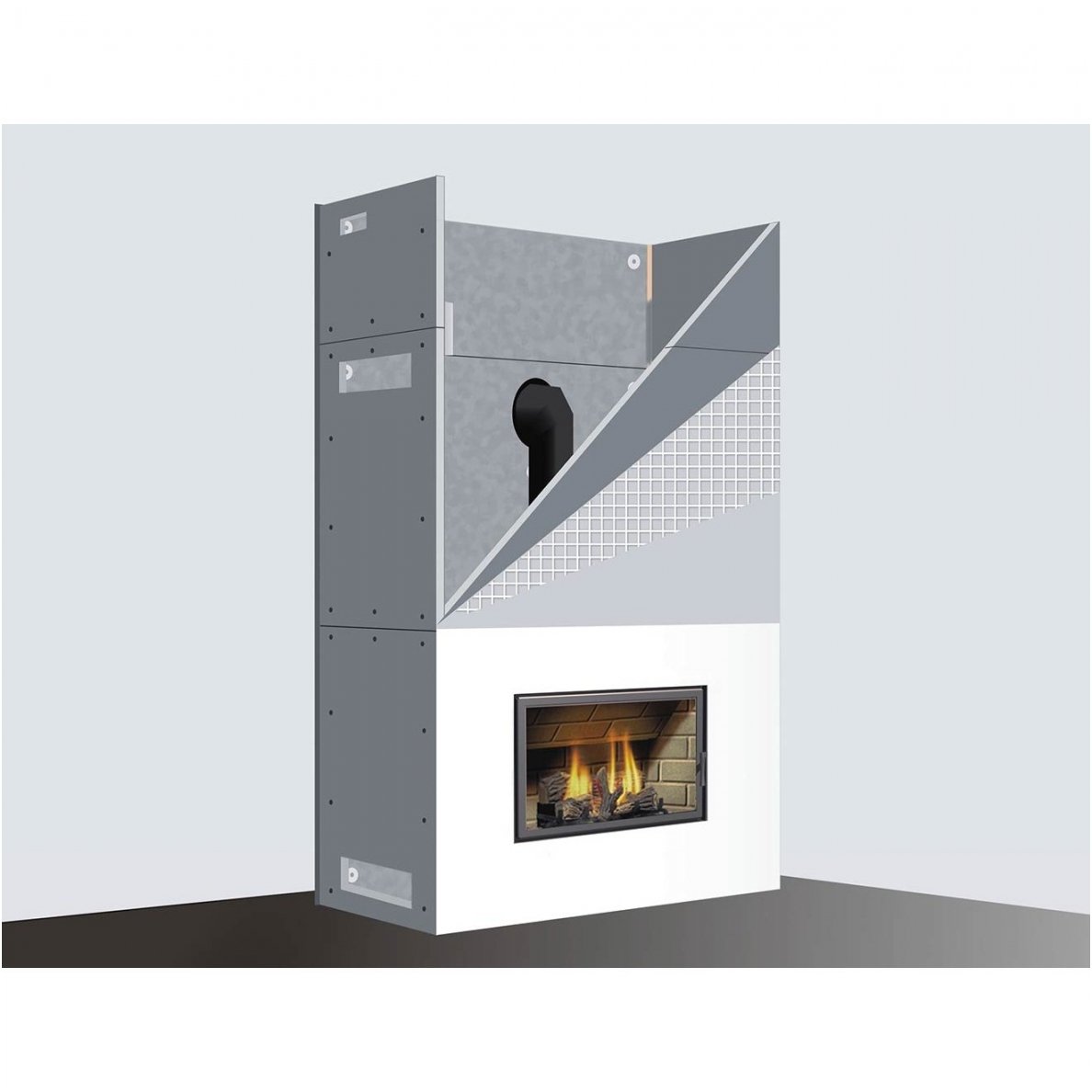 KARŠČIUI ATSPARI PLOKŠTĖ  Skamo-Tec 1220x1000x50 mm