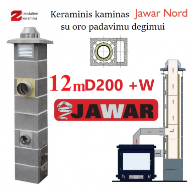 JAWAR NORD 12M Ø200 + W JAWAR NORD 12M Ø200 + W