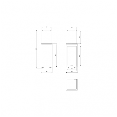 PATIO MINI STEEL su rankiniu valdymu PATIO MINI STEEL su rankiniu valdymu