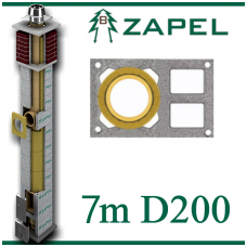 ZAPEL ECO S 7M Ø200 + 2 W