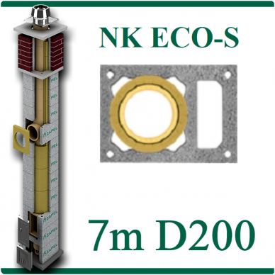 NK ECO S 7M Ø200 + W NK ECO S 7M Ø200 + W