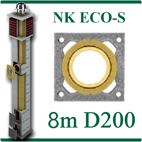 NK ECO S 8M Ø200 NK ECO S 8M Ø200