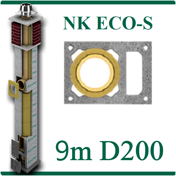 NK ECO S 9M Ø200 + W NK ECO S 9M Ø200 + W