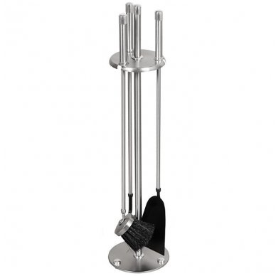 ŽIDINIO ĮRANKIŲ KOMPLEKTAS INOX 2 ŽIDINIO ĮRANKIŲ KOMPLEKTAS INOX 2